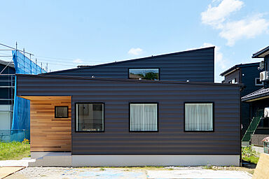 DETAIL HOME(ディテールホーム)の施工事例「ロフトが隠れ家!平屋の家」の画像1