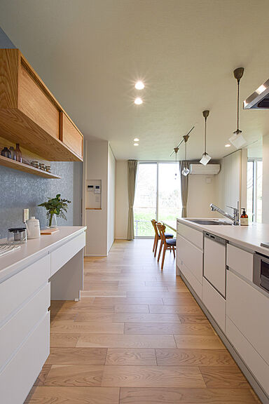 DETAIL HOME(ディテールホーム)の施工事例「8の字回遊で家事楽デザイン」の画像4