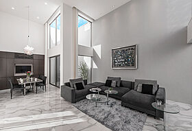 【高級住宅専門】アーネストアーキテクツ株式会社の施工事例「外界を断った家族だけの空間」のメイン画像