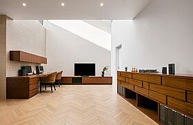 【高級住宅専門】アーネストアーキテクツ株式会社の施工事例「開閉する二世帯住宅」の画像3