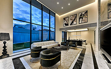 【高級住宅専門】アーネストアーキテクツ株式会社の施工事例「包容力を魅せる」の画像6