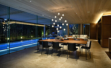 【高級住宅専門】アーネストアーキテクツ株式会社の施工事例「水と光の上を浮遊する」の画像6