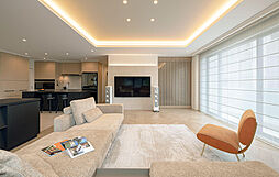 【高級住宅専門】アーネストアーキテクツ株式会社の施工事例「オフィス併用の二世帯住宅」の画像