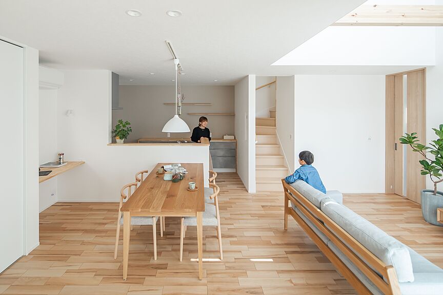 シンプルハウス 東近江オープンスタジオのこだわり・特長「内装デザイン住宅」の画像2