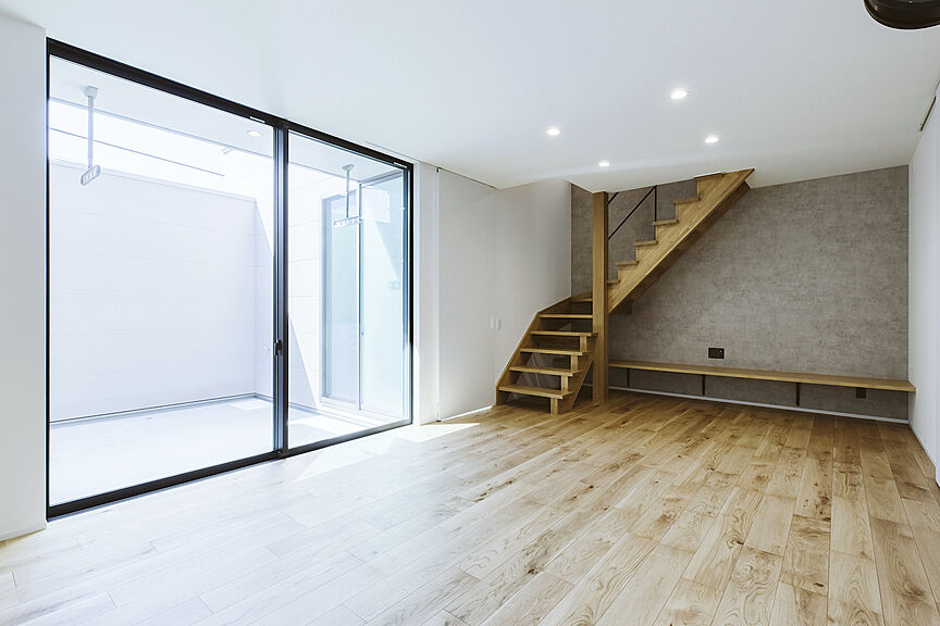 シンプルノート 岡山北・倉敷スタジオのこだわり・特長「中庭のある家」の画像2