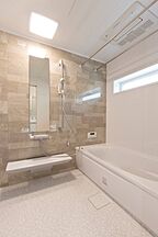 カフェスタイルの浴室 株式会社ビーバーハウス注文住宅レストの事例画像