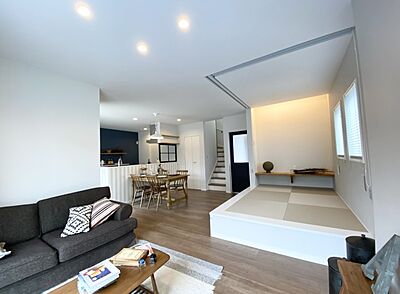 和風・和モダンスタイルのリビング 株式会社アリストの事例画像