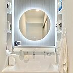 シンプルモダンスタイルの洗面所 株式会社ロゴスホーム(東北)の事例画像