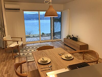 カフェスタイルのリビング 住楽の家の事例画像