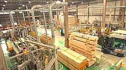 一生健命の家づくり研究会のカタログ「プレカットファクトリーツアー」の画像