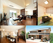 【パナソニックビルダーズグループ】丸良木材産業株式会社のカタログ「オープン階段と吹き抜けで広々空間!ちょっと豪華なモデルハウス【2200万円~の家づくり】」のメイン画像