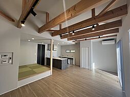株式会社島津組のカタログ「勾配天井の広々平屋」の画像
