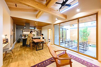 株式会社リソーケンセツのカタログ「様々な住まい方に対応する平屋のご提案」の画像