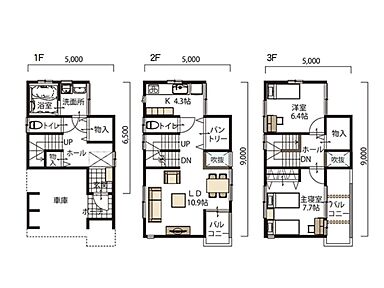 ロイヤルハウス 沖縄南店(株式会社秀建工業)のカタログ「都市型3階建て アーバンステージ」の画像4