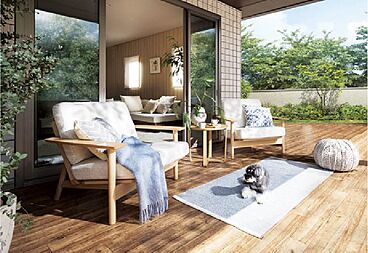 セキスイハイム パル展示場のカタログ「【セキスイハイム】平屋 Stay&workモデル」のメイン画像