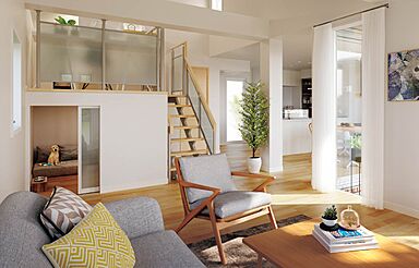 セキスイハイム パル展示場のカタログ「【セキスイハイム】平屋 Stay&workモデル」の画像1