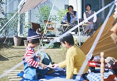 セキスイハイム パル展示場のカタログ「【セキスイハイム】うちそとテラスSTYLE BOOK」の画像1