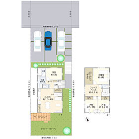 ユニテハウス山形山形市みはらしの丘展示場の間取り図1