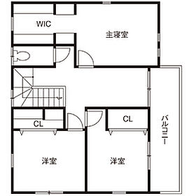 デイジャストハウス霧島店都城市吉尾町|2階建てモデルハウスの間取り図2