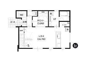 株式会社ロゴスホーム(東北)【宮城】泉区向陽台2丁目|モデルハウスの間取り図1