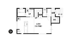 株式会社ロゴスホーム(東北)【宮城】名取市飯野坂6丁目|モデルハウスの間取り図1