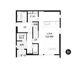 株式会社ロゴスホーム(北海道)【札幌】北区屯田9条8丁目|モデルハウスの間取り図1