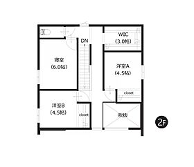 株式会社ロゴスホーム(北海道)【札幌】北区屯田9条8丁目|モデルハウスの間取り図2