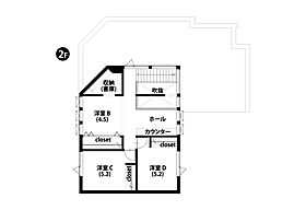 株式会社ロゴスホーム(北海道)【札幌】新琴似7条9丁目|モデルハウスの間取り図2