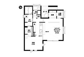 株式会社ロゴスホーム(北海道)【札幌】新琴似7条9丁目|モデルハウスの間取り図1