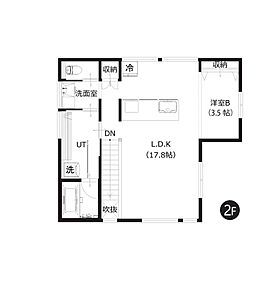 株式会社ロゴスホーム(北海道)【札幌】手稲区稲穂1条3丁目|モデルハウスの間取り図2