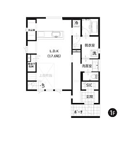 株式会社ロゴスホーム(北海道)【札幌】厚別区青葉町15丁目|モデルハウスの間取り図1