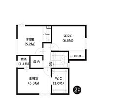 株式会社ロゴスホーム(北海道)【札幌】手稲区西宮の沢|モデルハウスの間取り図2