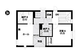 株式会社ロゴスホーム(北海道)【札幌】新琴似7条9丁目E棟|モデルハウスの間取り図3