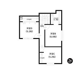 豊栄建設株式会社【苫小牧】ウトナイ南2丁目|モデルハウス【予約制】の間取り図2