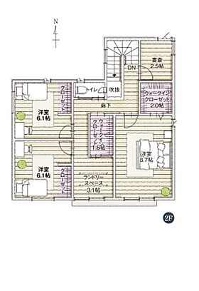 遠州鉄道 遠鉄ホーム浜松市中央区上島|遠鉄ホーム×積水ハウス「SIコラボレーション」モデルハウスの間取り図2