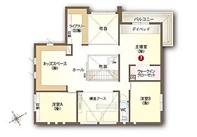 東宝ホーム 株式会社飯塚展示場の間取り図2