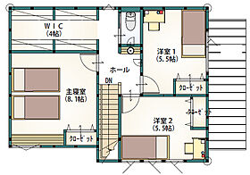 木の花ホーム | コスパ◎ 職人力 地元密着壬生町コストコ/3LDKモデルハウスの間取り図2