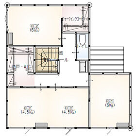 木の花ホーム | コスパ◎ 職人力 地元密着壬生町落合/4LDKモデルハウスの間取り図2