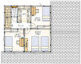 木の花ホーム | コスパ◎ 職人力 地元密着小山市横倉/3LDKモデルハウスの間取り図2