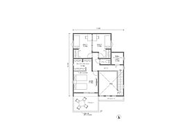 高橋開発株式会社シュッとした家 with ビッグキッチンの間取り図2