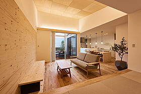 平屋生活見附市上新田町モデルハウス|「中庭」のある平屋生活の画像3