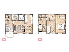 株式会社あいホーム 富谷本店富谷本店 モデルハウス│3棟をご覧いただけますの間取り図1