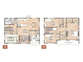 株式会社あいホーム 富谷本店富谷本店 モデルハウス│3棟をご覧いただけますの間取り図3