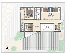 株式会社ライフステージ / ナチュラルハウス注文住宅 神辺モデルハウスの間取り図2