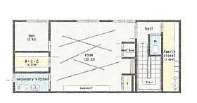 株式会社高井工務店五感と対峙する家の間取り図2