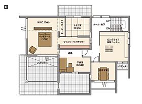 へーベルハウス宇都宮インターパーク展示場の間取り図2