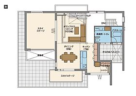 へーベルハウス宇都宮インターパーク展示場の間取り図3