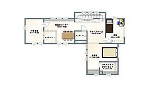 丸和建設株式会社鹿児島市与次郎モデルハウスの間取り図2