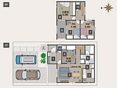株式会社ビーバーハウス注文住宅レストオアシス五位堂Part4_11号地モデルハウスの間取り図1