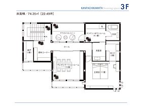 セキスイハイム環八蒲田デシオ展示場の間取り図3